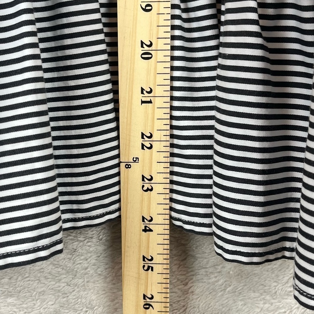 KATE SPADE BROOME STREET Womens Navy Blue Peplum Top Ooh La La Size 2XL - Picture 15 of 15